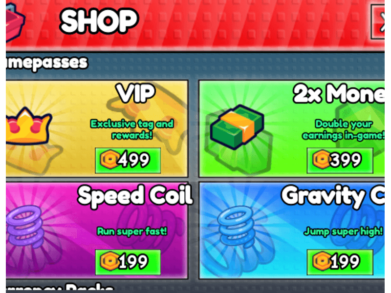 Generate Roblox Shop UIs with AI — AI-generated Roblox UI example